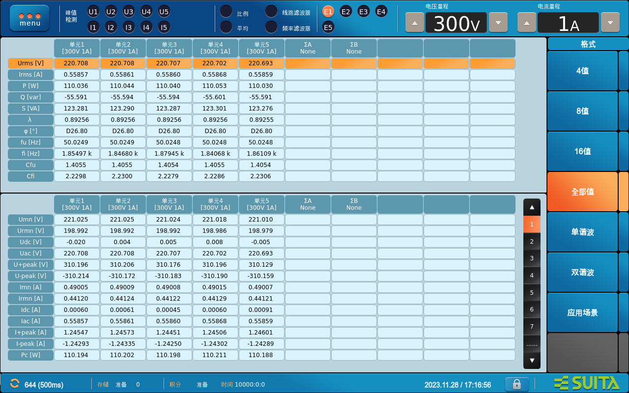 SPAW7000功率分析記錄儀多通道