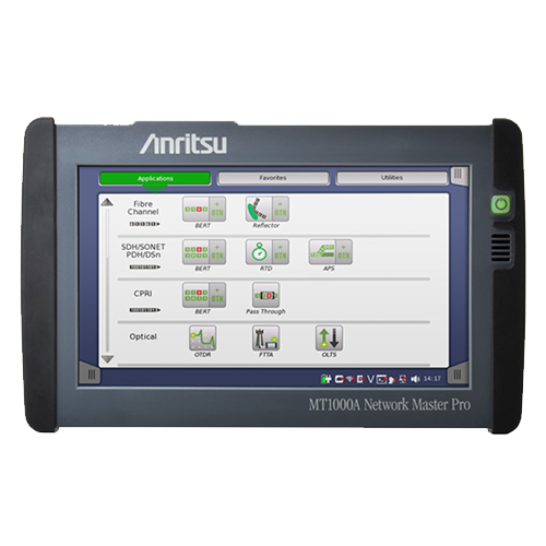 安立 Anritsu MT1000A 絡(luò)測試儀 Network Master Pro (以太網(wǎng) / CPRI / FC / OTN / SDH / OTDR 測試儀)