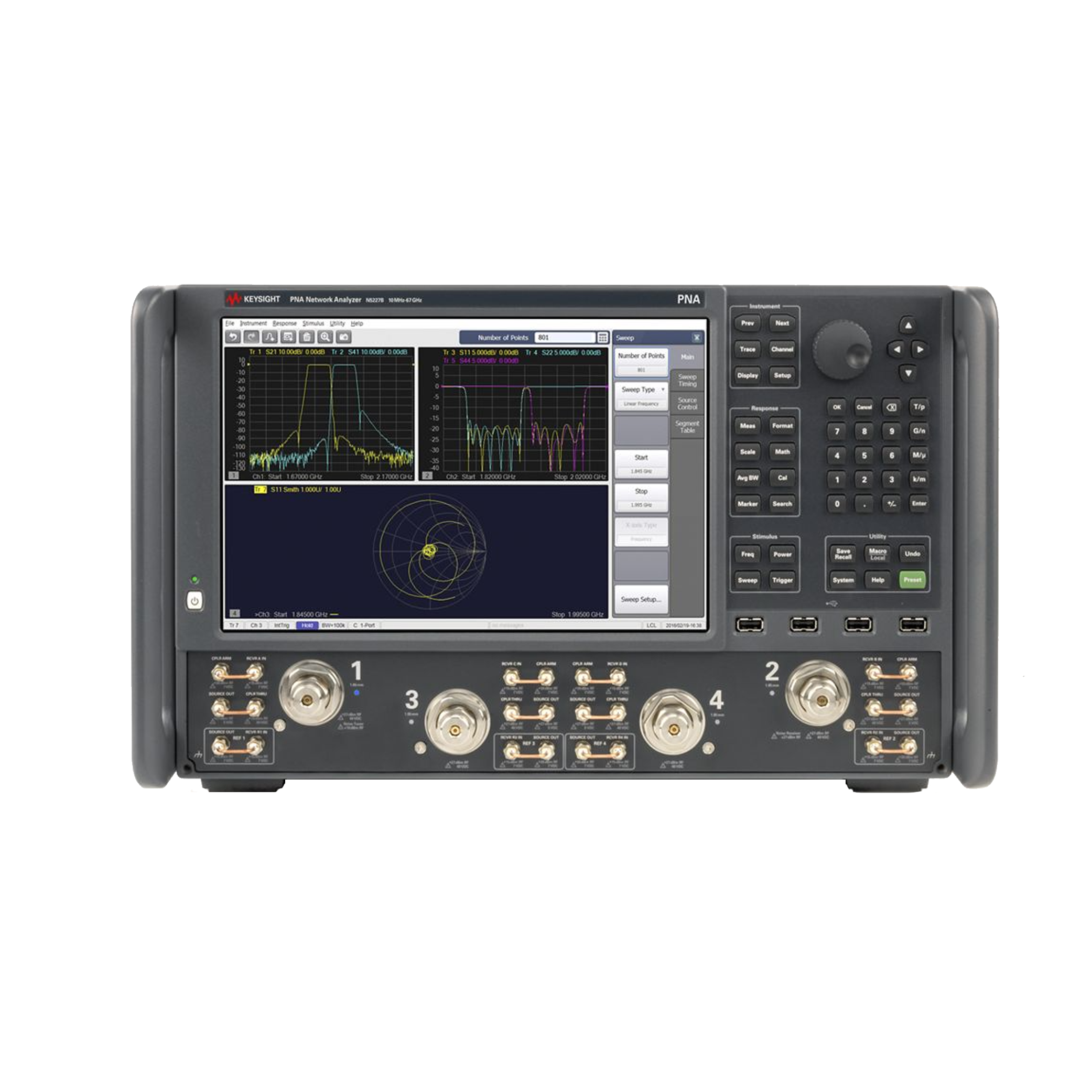 N5227B Keysight 是德 PNA 微波網(wǎng)絡(luò)分析儀